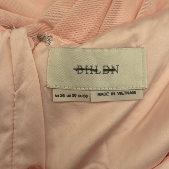 ANTHROPOLOGIE - BHLDN Fleur blush Dress size 26 - Picture 8 of 8
